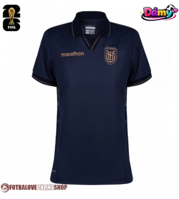 Ekvádor Venkovní Dres pro Dámy MS 2026 Krátkým Rukávem
